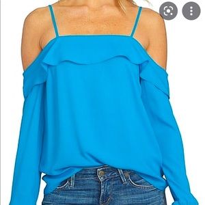 1 State - off the shoulder long sleeve top